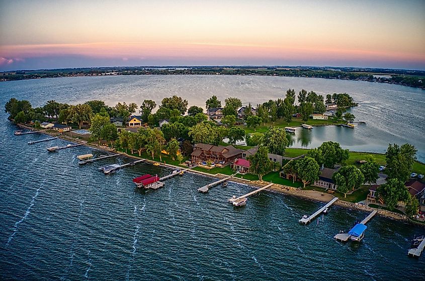 The beautiful Lake Madison