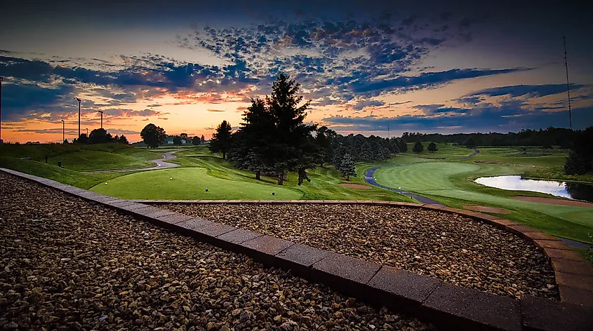Turtleback Golf course in Rice Lake, WI