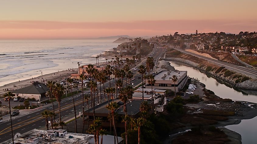 Cardiff-by-the-Sea, California.