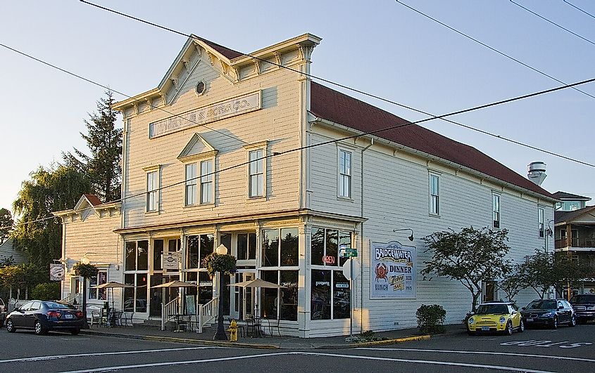 William Kyle & Sons Building, Florence, Oregon, USA, listed on the National Register of Historic Places