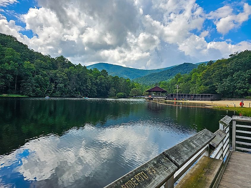 Vogel State Park in Blairsville, Georgia.