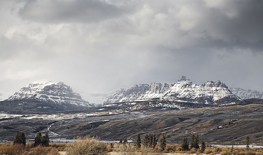 Open country in Dubois, Idaho.