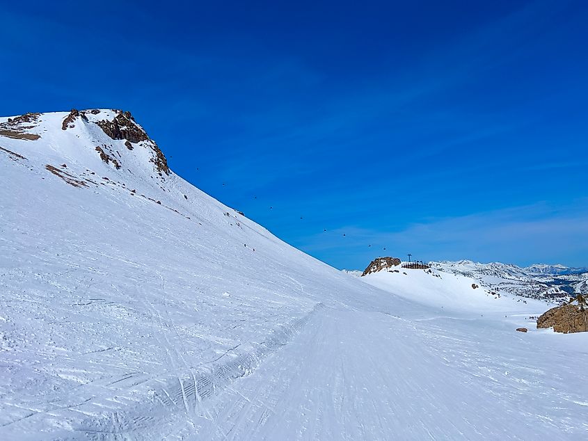 Mammoth Mountain and the Panorama Gondola. 