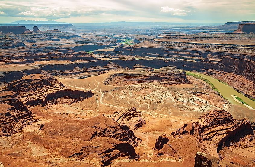 Dead Horse Point State Park in San Juan County, Utah. 