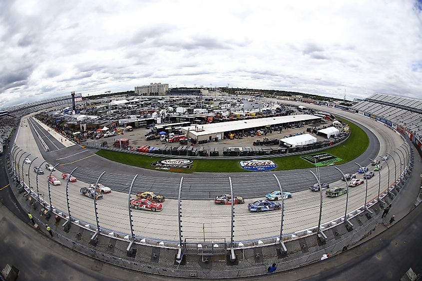 The NASCAR Xfinity Series teams take to the track at Dover International Speedway in Dover, Delaware
