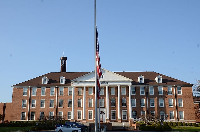 Overstreet Hall is a historic academic building on the campus of Southern Arkansas University in Magnolia, Arkansas