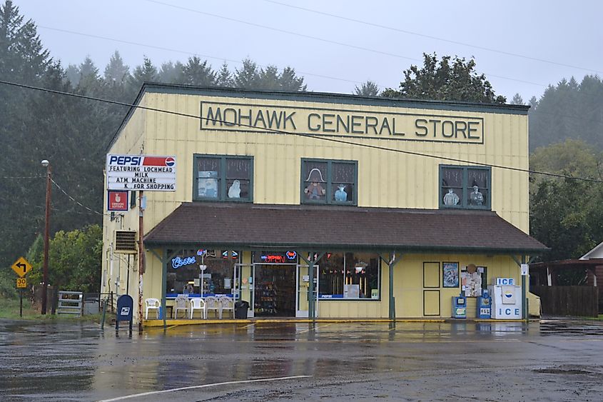 Mohawk General Store in Springfield, Oregon.