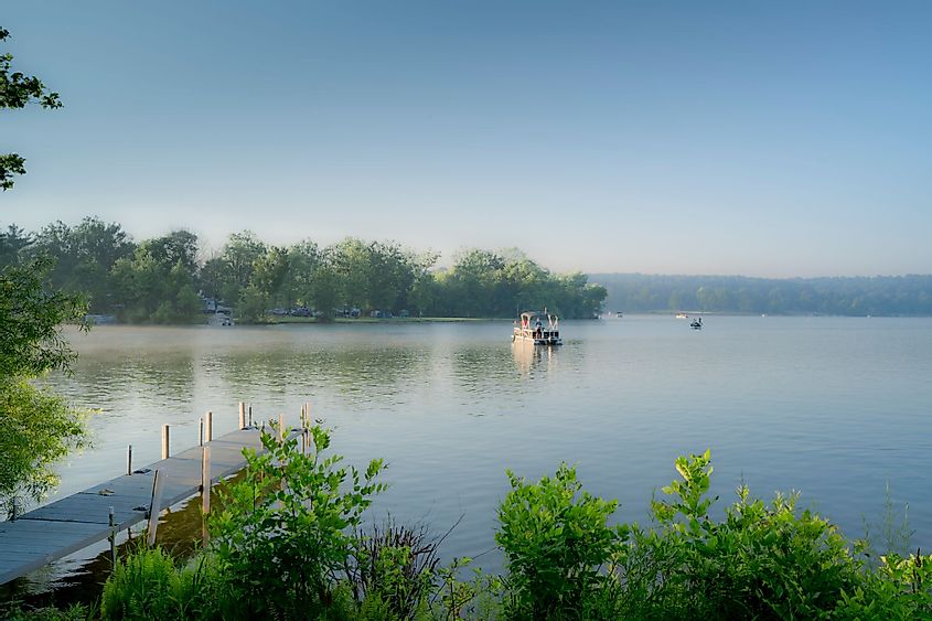 Early morning at Atwood Lake, Ohio