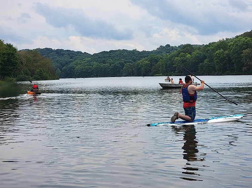 Keystone State Park in Derry, Pennsylvania