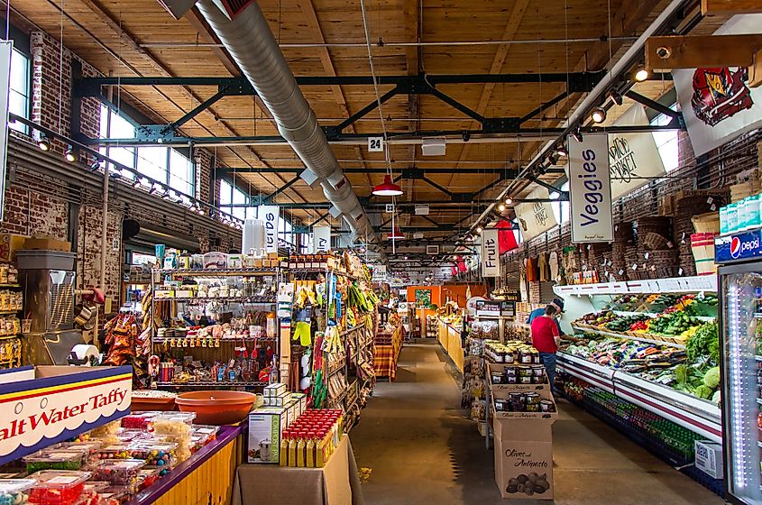 Capitol Market in Charleston, West Virginia.