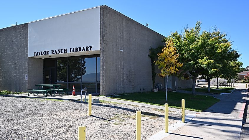 Taylor Ranch Library, Albuquerque, New Mexico.