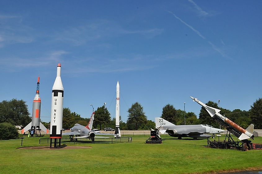 Air Power Park is an outdoor, roadside museum in Hampton, Virginia