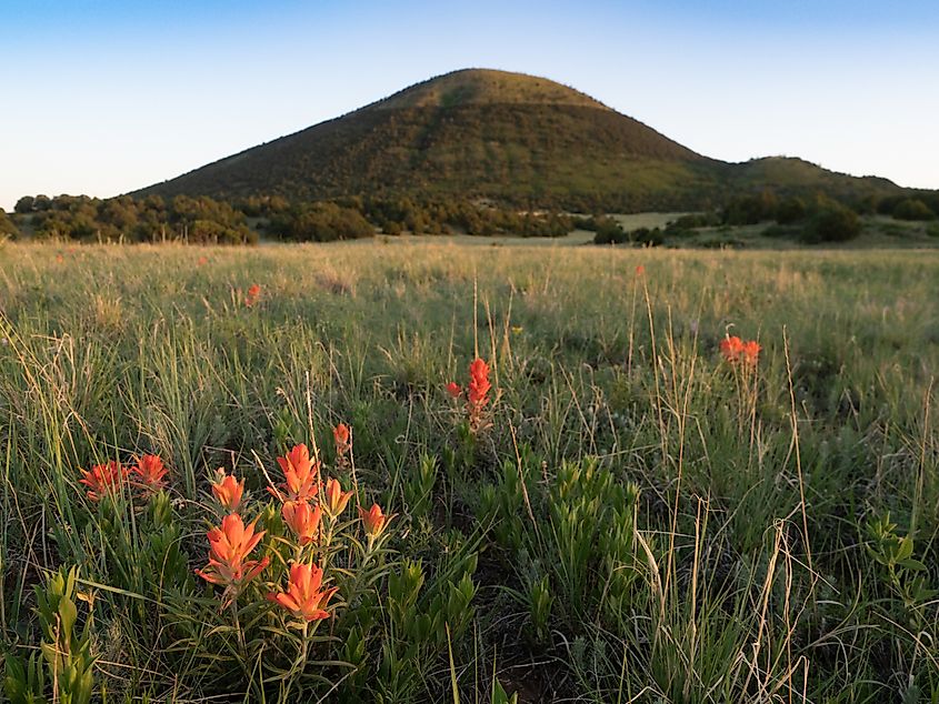 Capulin Volcano.