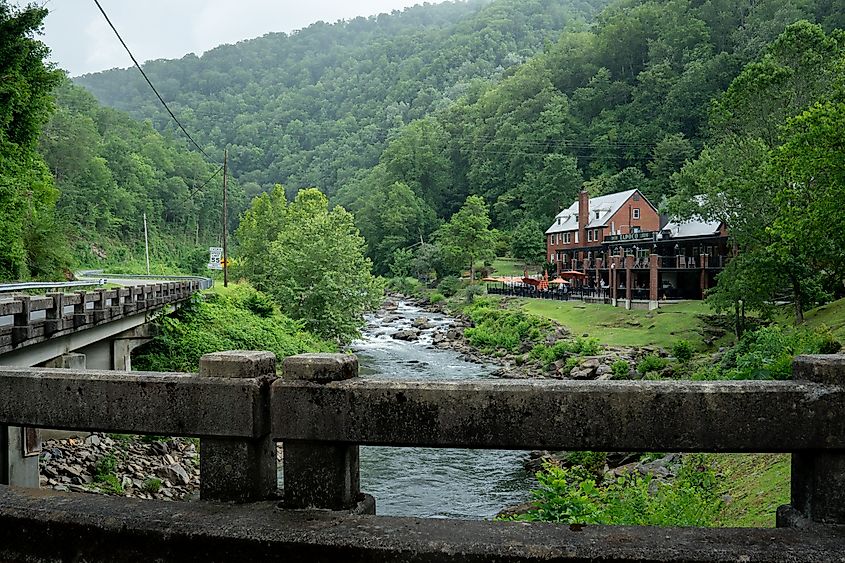 Tapoco Lodge in Robbinsville, North Carolina.