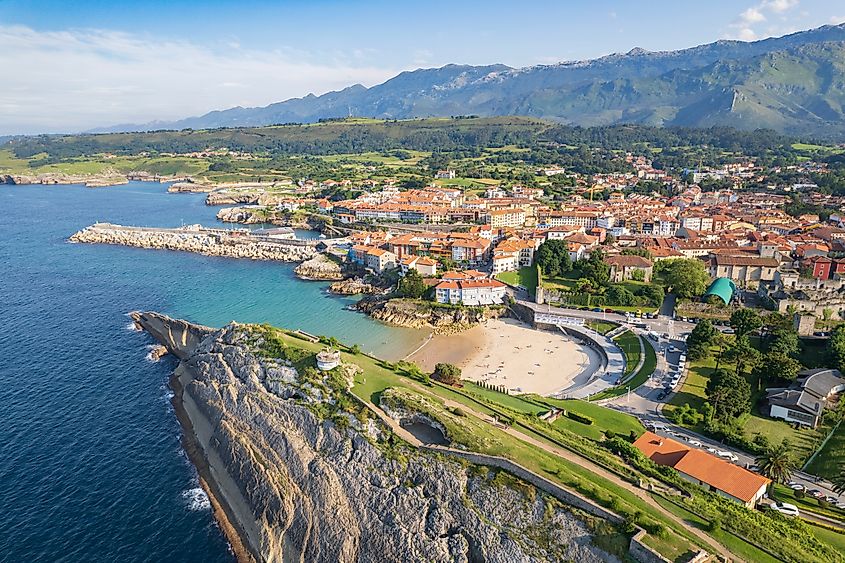 The coastal town of Llanes, Asturias, North Spain.