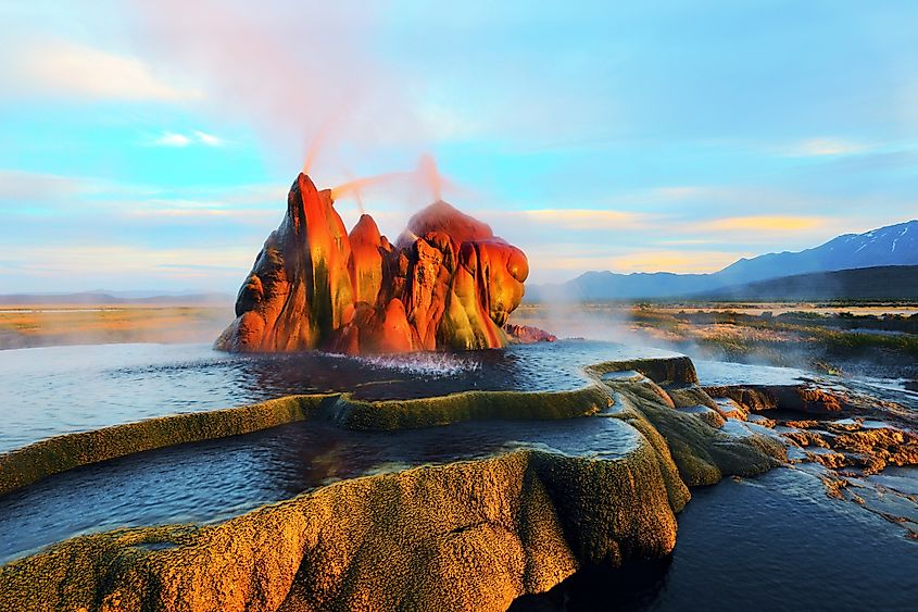 Fly Geyser, Fly Ranch, Gerlach, Nevada