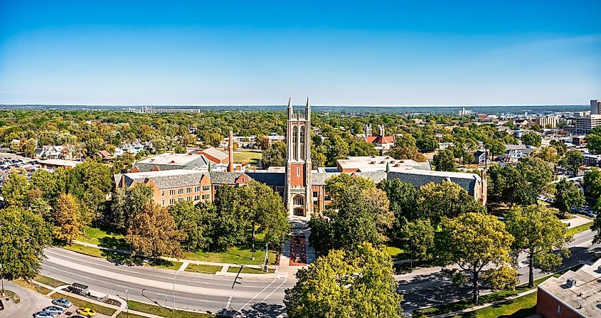 Topeka is the capital city of the U.S. state of Kansas and the county seat of Shawnee County. Credit: Mihai_Andritoiu/ Shutterstock.com