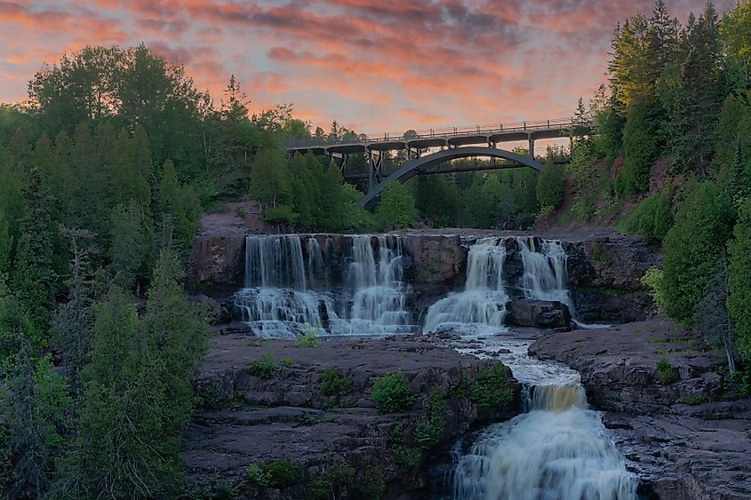 Gooseberry Falls State Park, Minnesota.