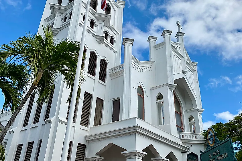 St Pauls Church Key West Image credit Bryan Dearsley