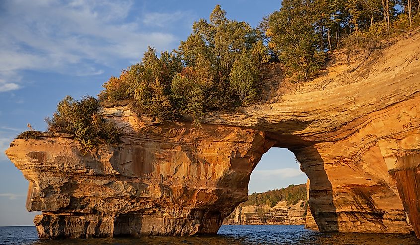 Lover’s Leap Arch, Pictured Rocks National Lakeshore, Lake Superior