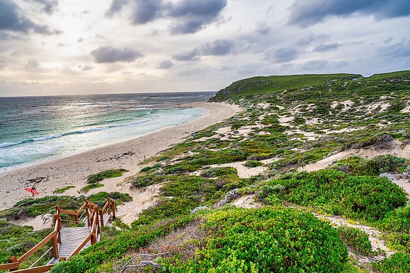 Gas Bay Beach in Margaret River, Australia.