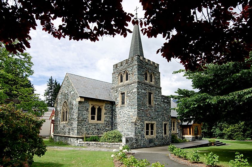 St. Peters Anglican Church in Queenstown, New Zealand