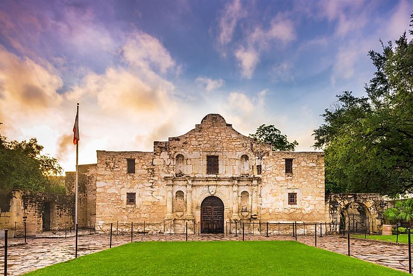 The Alamo in San Antonio, Texas