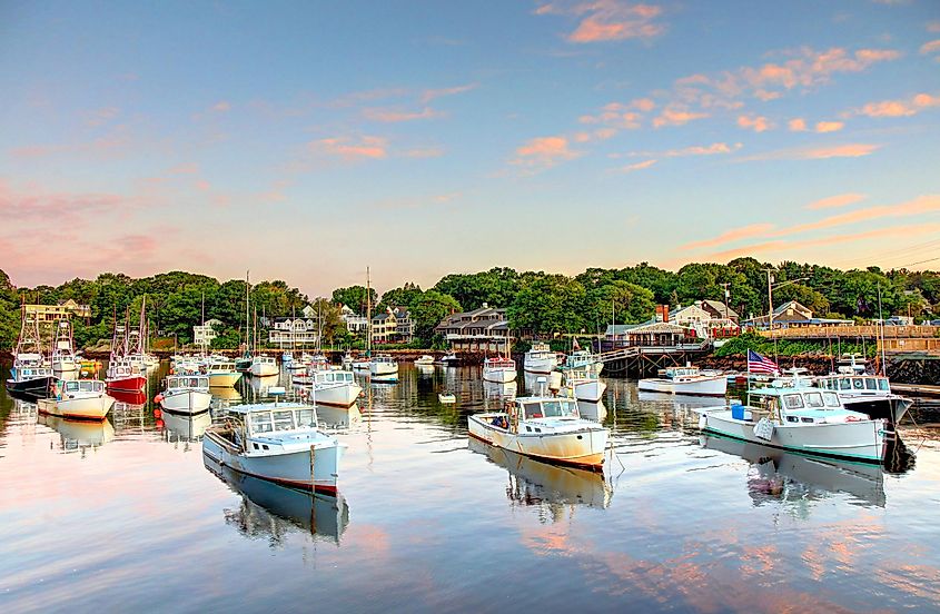 Perkins Cove in Ogunquit, Maine