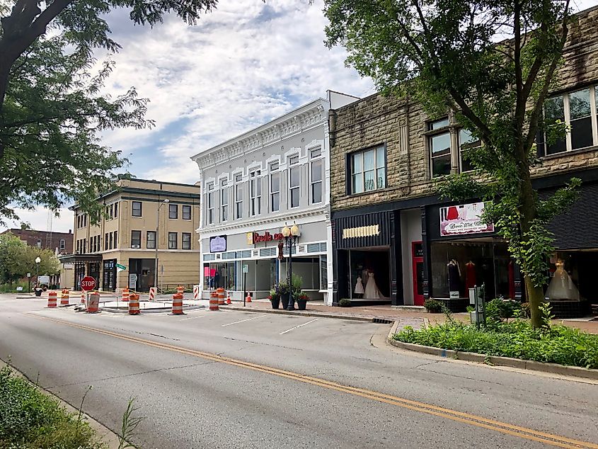 Main Street, Richmond, Indiana.