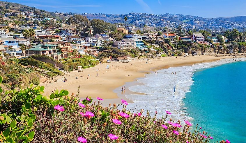 Crescent Bay of Laguna Beach, Orange County, California