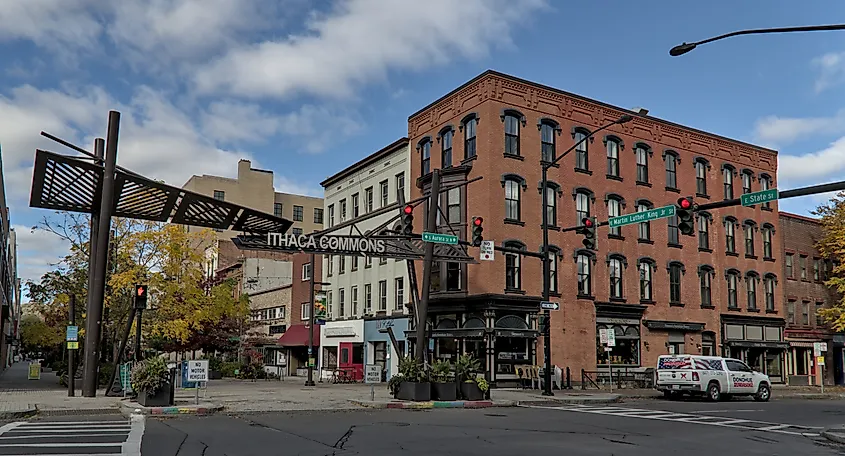 Ithaca, New York.