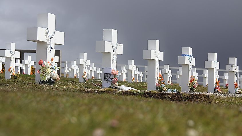Argentine military cemetery