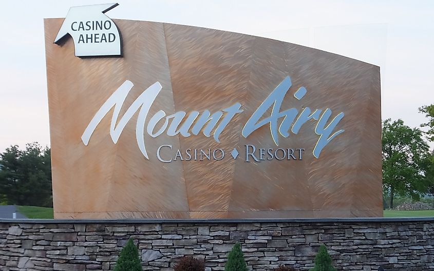 Mount Airy Casino Resort in Pocono, Pennsylvania, as seen on May 25, 2014. It is one of two AAA 4 Diamond Casino Resorts in Pennsylvania.