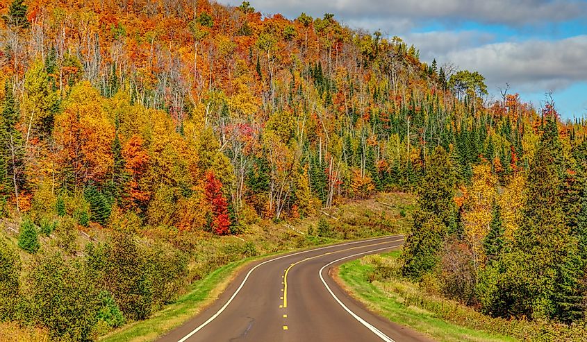 Peak Fall Colors in Northern Minnesota