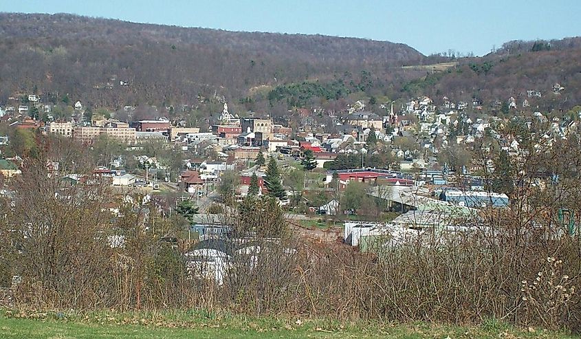 Ridgway Pennsylvania from Elk County Country Club