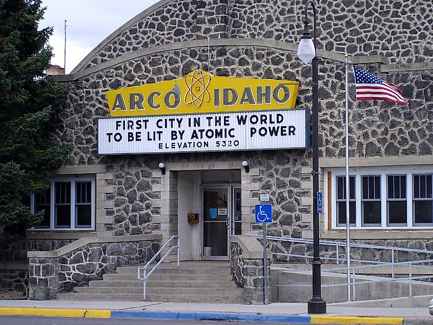 City office in Arco, Idaho.