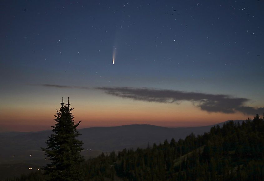 comet in utah