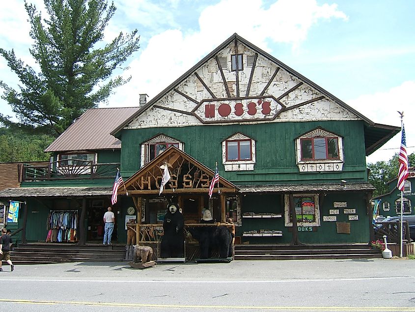 Hoss's General Store located in Long Lake, New York