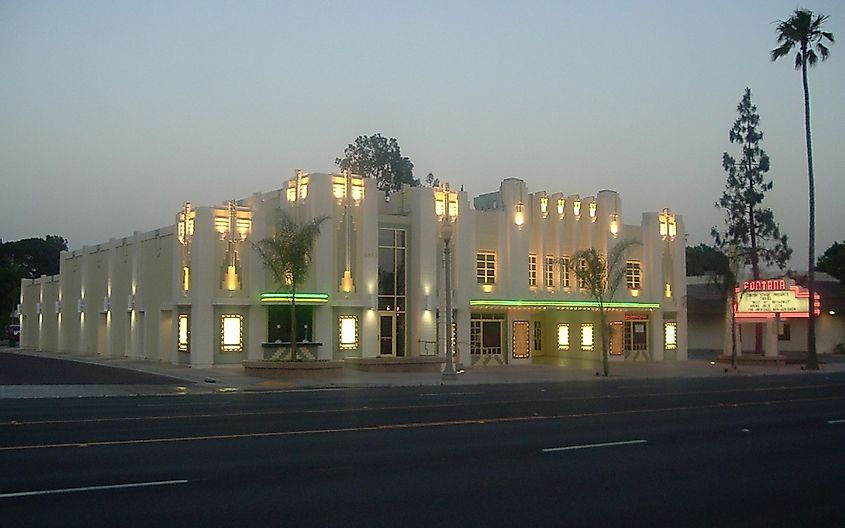 Center Stage Theater in Fontana, California