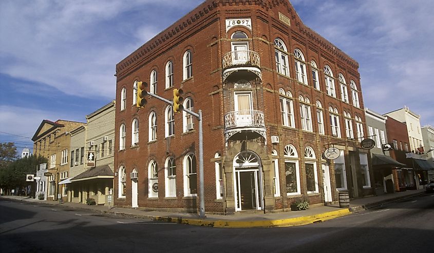 Historic Lewisburg, West Virginia.