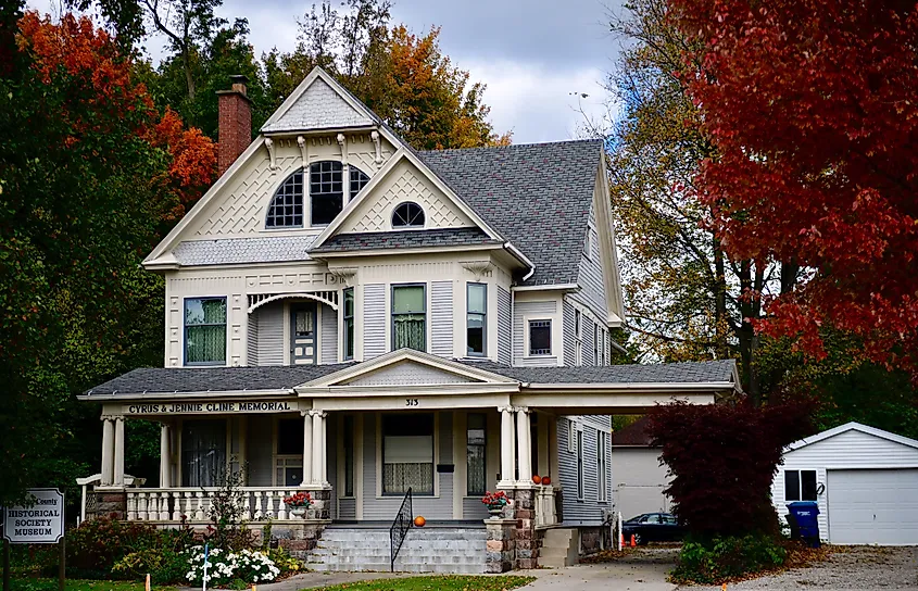 Cyrus and Jennie Cline House. 