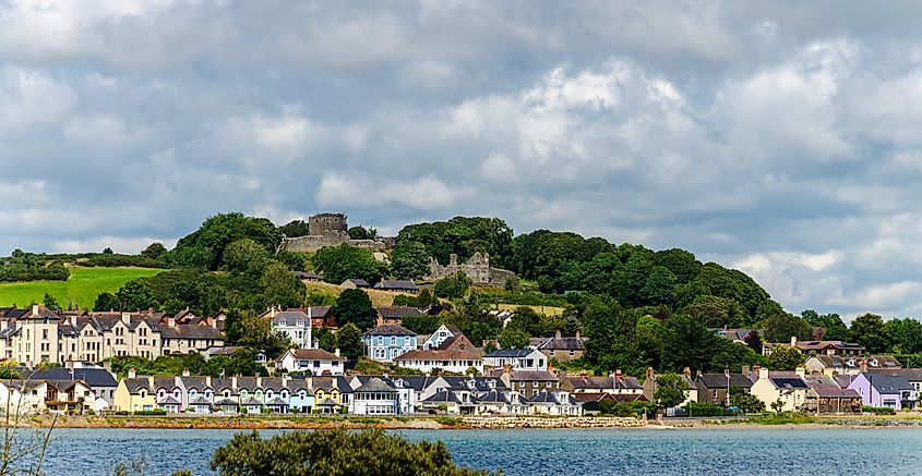 The coastline of Dundrum, Northern Ireland
