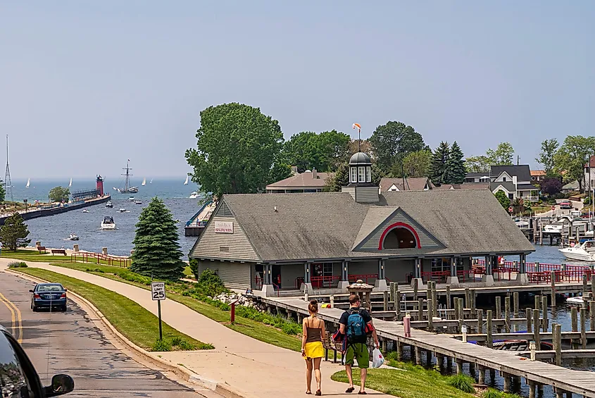 South Haven, Michigan. Editorial credit: Claudine Van Massenhove / Shutterstock.com.