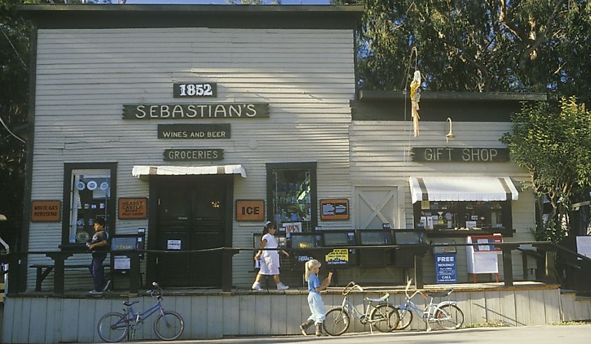 Grocery and gift store, San Simeon, CA
