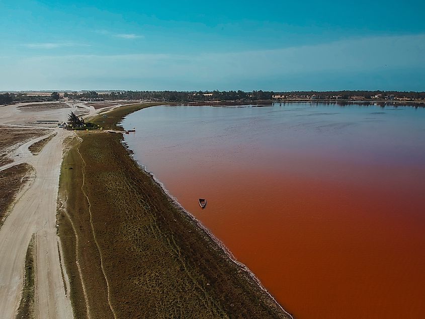 Lake Retba (Lac Rose), Senegal