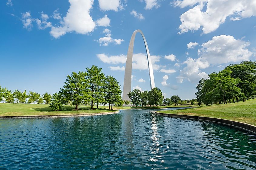 Saint Louis Gateway Arch in Gateway Arch National Park