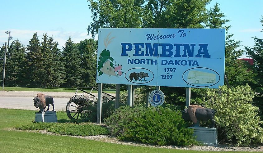 Welcome to Pembina, North Dakota