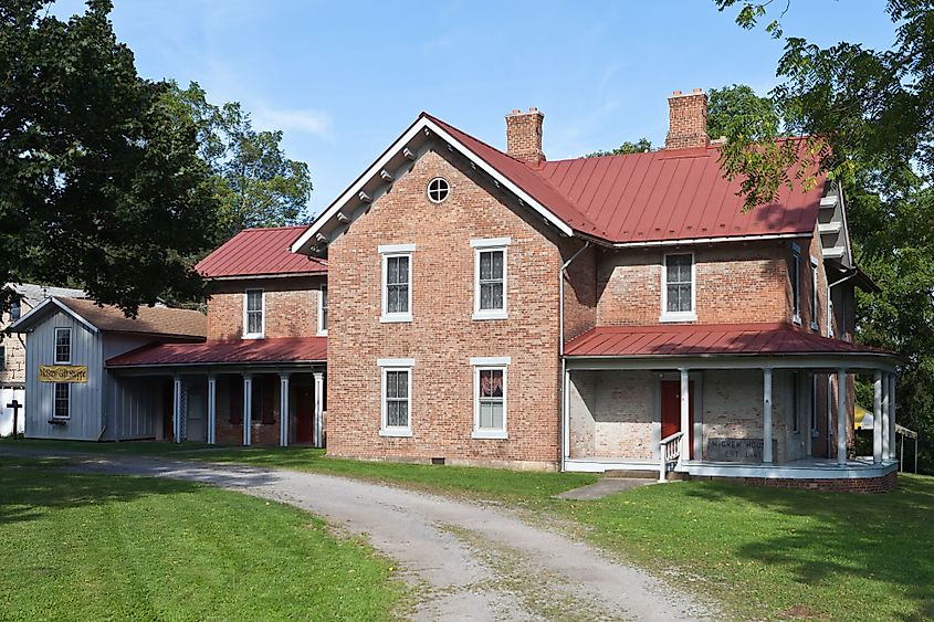 James Clark McGrew House in Main Street, Kingwood, West Virginia