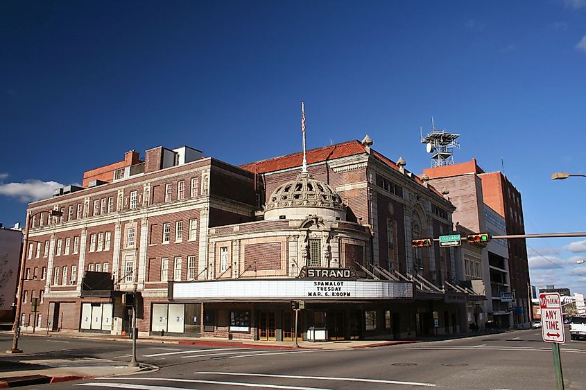 The historic Strand Theater located in downtown Shreveport, Louisiana. 