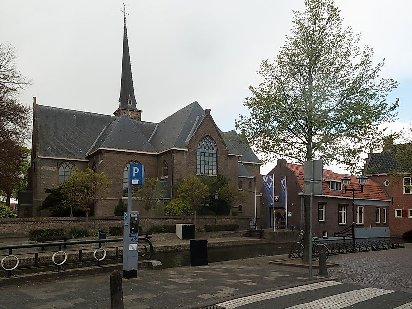 Oud-Beijerland church in the Netherlands.